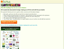Tablet Screenshot of joyofplants.com